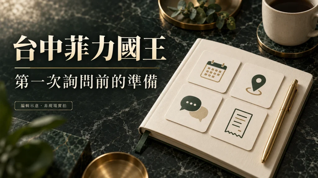 台中菲力國王百家樂：第一次詢問前要確認的事｜RSG