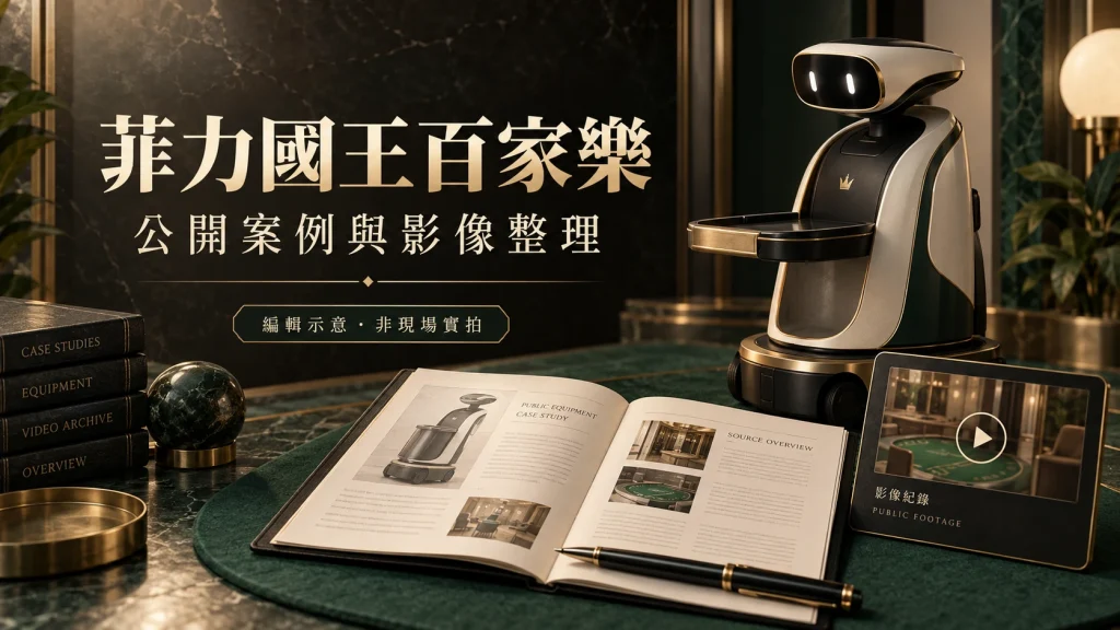 菲力國王百家樂介紹：送餐設備案例與公開影像｜RSG