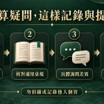 百家樂結算疑問的四層紀錄:我看到、我記得、我不確定、我要核對。